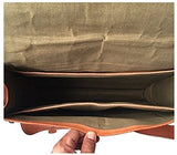 Vintage Crafts Abb 18 Inch Vintage Handmade Leather Messenger Bag For Laptop Briefcase Satchel Bag