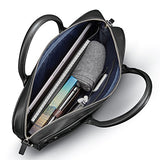 Samsonite Mens Leather Classic Slim Briefcase Black
