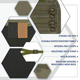 VENTURE 4TH Travel Wallet | RFID Passport Holder | Security Neck Pouch (Green)