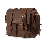 Men's Shoulder Bag, Berchirly Vintage Military Men Canvas Messenger Bag