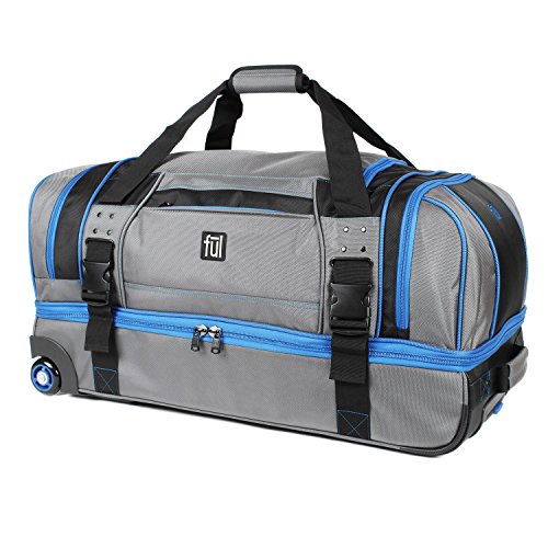 Split Level Ful Rolling Duffel Bag Shop Ful Streamline 30in Soft