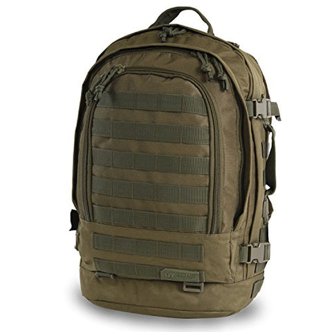 Highland Tactical Rumble Heavy Duty Tactical Backpack Green