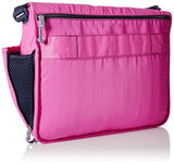 Vera Bradley Women's Lighten Up Laptop Messenger, Bright Orchid