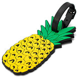 Miami CarryOn Novelty Collection Luggage ID Tags (2-Piece) (Pineapple)