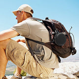 Moretek for Apple Watch Charging Holder Dock, Waterproof Charger Cases and Sport Hard Protective Portable Travel Carry Case for 38mm 42mm 40mm 44mm iWatch Series 1 2 3 4 Accessory (Black)