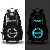 Yoyoshome Anime Durarara!! Cosplay Bookbag College Bag Daypack Backpack School Bag (Black)
