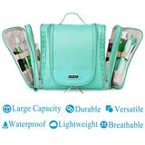 Heavy Duty Waterproof Hanging Toiletry Bag - Travel Cosmetic Makeup Bag for Women & Shaving Kit