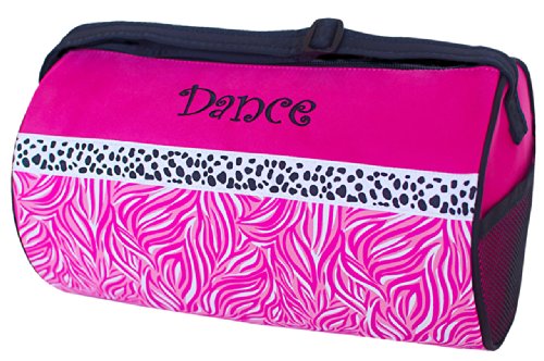 Sassi Designs Candy Swirl Small Roll Dance Duffel Size: Small 7" X 12"