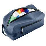 DoppSåk Waterproof & Leak-proof Travel Toiletry Bag (Small, Midnight Blue)