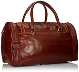 Floto Luggage Torino Duffle Travel Bag, Vecchio Brown, Large
