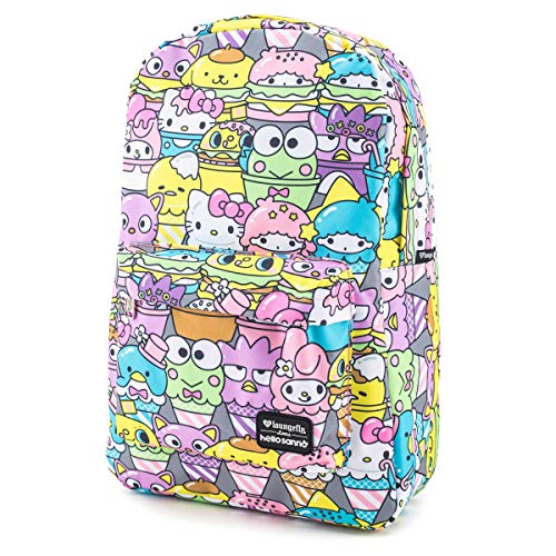 Loungefly X Sanrio Hello Sanrio Food AOP Backpack (One Size, Multi)