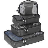 Ebags Packing Cubes - 4Pc Small/Med Set (Titanium)