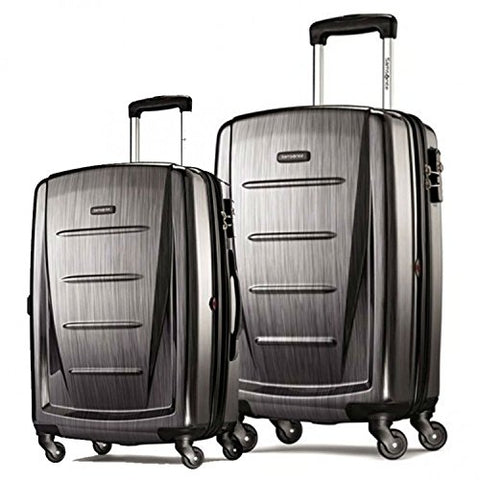 Samsonite Winfield 2 Fashion Hardside Spinner (20-Inch & 28-Inch, Charcoal)
