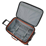 U.S Traveler Hillstar Carry-On Expandable Rolling Luggage Set - Salmon (17-Inch And 21-Inch)