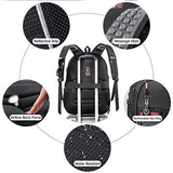 Laptop Backpack, Extra Large 17 Inch Business Travel Backpack with USB Charging Port Earphone Hole, Durable Water Resistant Work Computer Backpack College/High School Bags for Men/Women/Boys