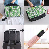 Travel Bags Tropical Cactus Tree Plant Grass Portable Handbag Trendy Trolley Handle Luggage Bag