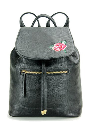 Scarleton Drawstring Backpack H202501A - Black