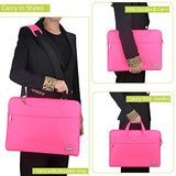 Laptop Bag 15.6 inch, FOPATI 15-15.6 Inch Laptop Sleeve Case Briefcase Shoulder Bag Messenger Bag