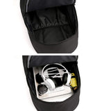 My Hero Luminous Backpack Academia Cosplay with USB Charging Port Bookbag Daypack (Password lock)