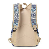 Abshoo Canvas Dot Backpack Cute Lightweight Teen Girls Backpacks School Shoulder Bags (Black)