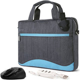 Vangoddy Wave Slim Aqua Anti Theft Messenger Bag For Apple Macbook / Ipad Pro 11"-13.3Inch +