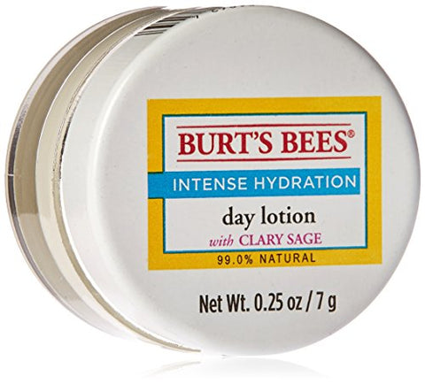 Burt'S Bees - Day Lotion Intense Hydration With Clary Sage - 0.25 Oz. Travel Size Mini