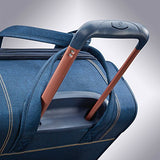 American Tourister Belle Voyage Spinner 21 Carry-On Luggage, Blue Denim