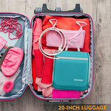 Gonex Hanging Toiletry Bag, Travel Organizer Bag for Makeup and Toiletries, Men and Women Blue