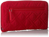 Rfid Turnlock Wallet - Vera Vera Wallet, Cardinal Red, One Size