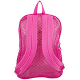 Eastsport Mesh Backpack With Bungee, Pink