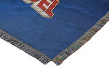 Marvel's Captain Marvel, "Vintage Victorious" Woven Tapestry Throw Blanket, 48" x 60", Multi Color