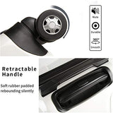 Luggage 20 Inch Carry On Hardside with Spinner Wheels TSA Lock PC + ABS Lightweight Waterproof Zipper for Business Travel