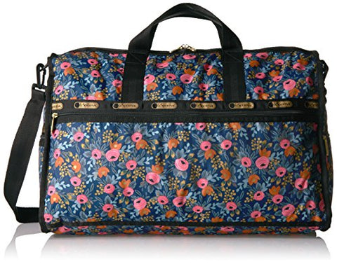 LeSportsac Women's Rifle Paper X Large Weekender, Rosa