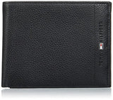 Tommy Hilfiger Mens Core Cc & Coin Purse Black (Black)