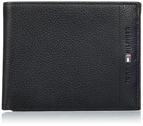 Tommy Hilfiger Mens Core Cc & Coin Purse Black (Black)