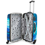 Maui and Sons 3 Piece Expandable Hardside Spinner Luggage Set with TSA Lock