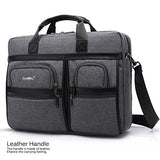 CoolBELL 17.3 Inch Laptop Messenger Bag/Durable Business Briefcase/Nylon Shoulder