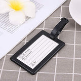 Carise New Travel Luggage Tags Labels Strap Name Address ID Suitcase Bag Baggage Secure