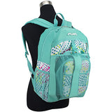 Fuel Backpack & Lunch Bag Bundle, Turquoise/Wild Dots Print