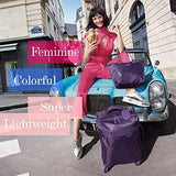 Lipault - Original Plume Spinner 55/20 Luggage - Carry-On Rolling Bag For Women – Navy