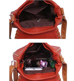 Bibitime Hollow Out Casual Beach Bag Shoulder Bag Crossbody Bag Handbag Messenger Bag Cross Body