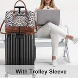 MyMealivos Canvas Weekender Bag, Overnight Travel Carry On Duffel Tote with Shoe Pouch