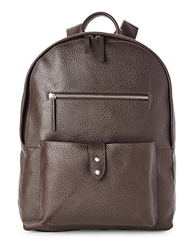 Shop Cole Haan Saunders Java Brown Leather Zi – Luggage Factory