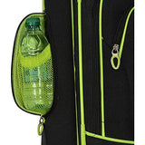 Olympia Santa Fe 3-Piece Exp. Luggage Set, Black+R Blue