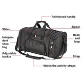 ARMYCAMOUSA Military Tactical Duffle Bag Gym Travel Hiking & Trekking Sports Bag with Shoes
