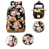 Girl College School Backpack, Women Vintage Work/Business/Travel Rucksack 14Inch Laptop Bag