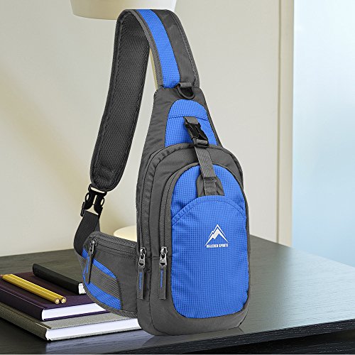 Crossbody Sling Backpack - Small Chest Bag For Hiking, Travel, Everyday Use
