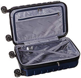 Kenneth Cole Reaction Scott's Corner 20" Expandable 8-wheel Carry-on Spinner Luggage With Tsa Locks Navy