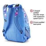 High Sierra Loop-Backpack, School, Travel, or Work Bookbag with tablet-sleeve, Shine Blue/Lapis, One Size