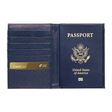 C.R. Gibson Passport Cover, Brown Leatherette